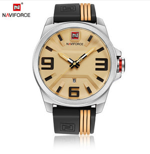 NAVIFORCE New Watch Men Sport Quartz Watches Colorful Fashion and Casual Watches Clearly See Analog Male Clock Relogio Masculino