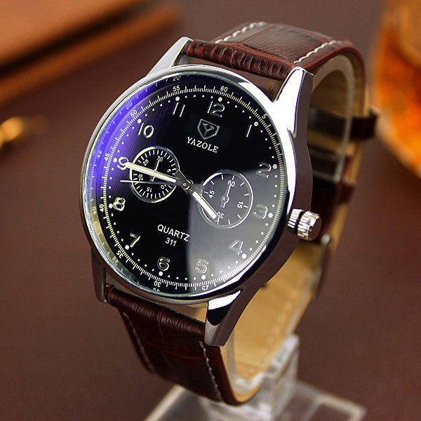 YAZOLE Hodinky 2018 Mens Watches Top Brand Luxury Famous Quartz Watch Men Clock Male Wrist Watch Quartz-watch Relogio Masculino