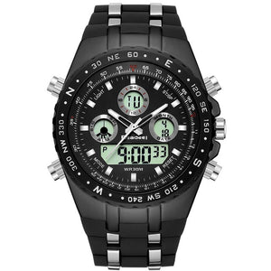 Readeel Mens Watches Top Brand Luxury Waterproof Led Digital Quartz Watch Man Sport Wrist Watch Men Waterproof Led Clock Male