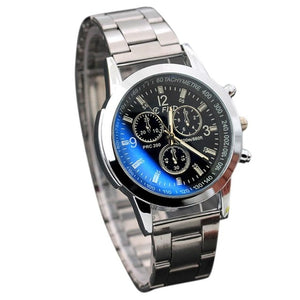 2018 Mens classic Quartz Analog Watch Luxury Fashion Sport Wristwatch Stainless Male Watches Clock Relogio Masculino  #D