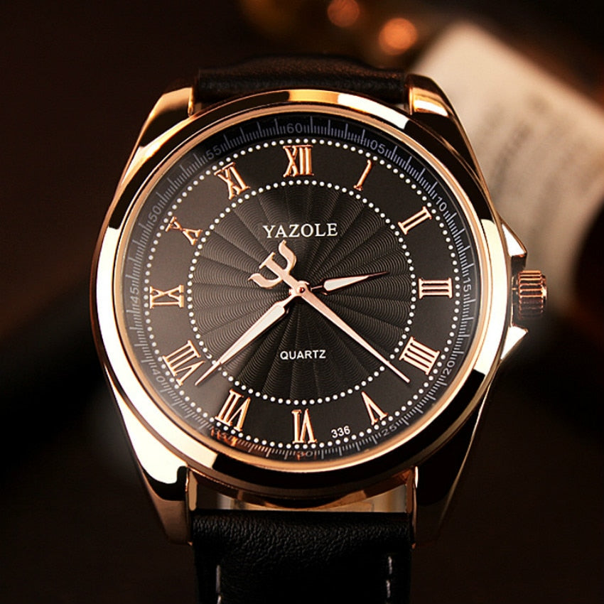2018 YAZOLE Business Men Watch Top Brand Luxury Watches Men Clock Classic Fashion Wristwatch Male Quartz-Watch Reloj Hombre