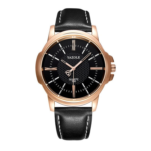 YAZOLE Business Watch Men Top Famous Brand Quartz Wristwatches New Wrist Watches For Man Clock Male Hours Hodinky Men Reloges